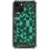 Black & Green iPhone 14 Clear Case